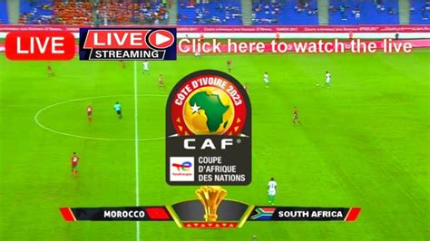 maroc vs south africa live yalla shoot